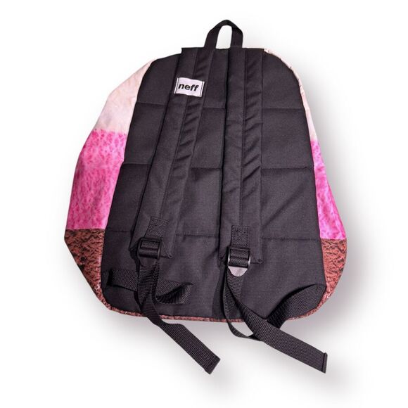 Neff Daily School Backpack‎ Neapolitan Ice Cream Theme Medium Bag y2k - Picture 2 of 5